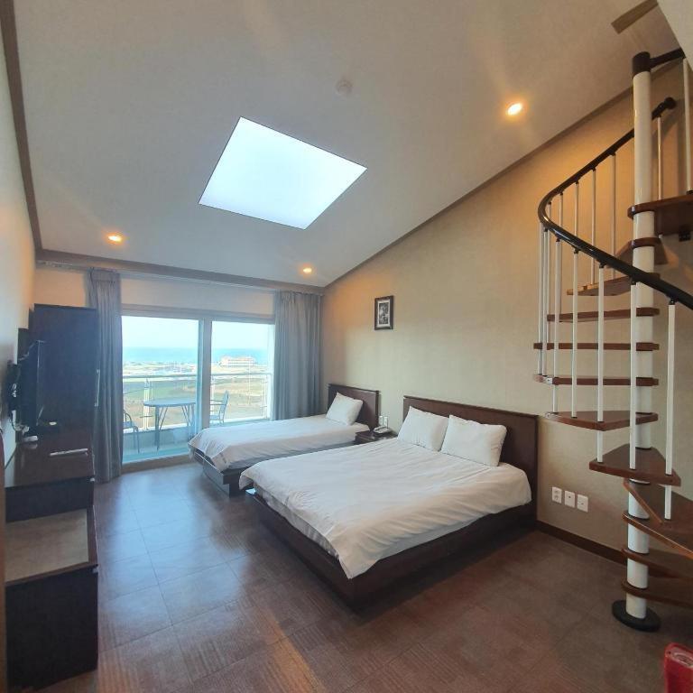 Sea View Hotel Jeju by Eksteriør bilde